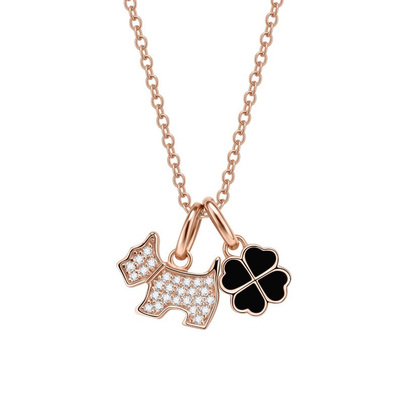 AGATHA四叶草项链