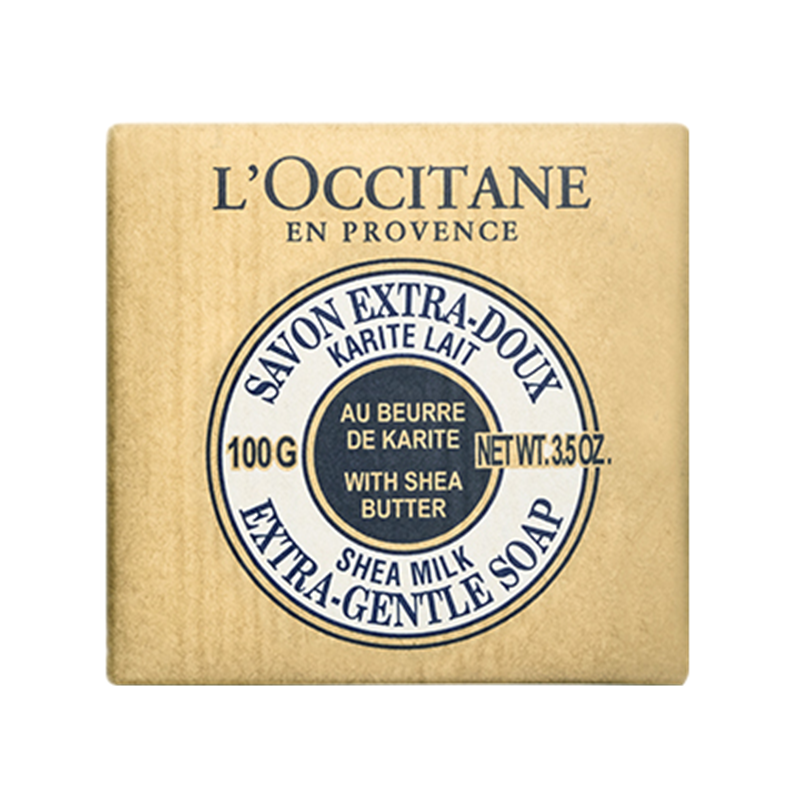 欧舒丹 乳木果牛奶味洁肤皂