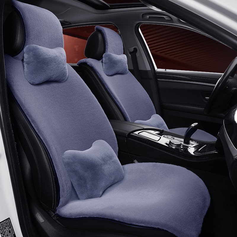 亚吉奥 毛绒保暖汽车坐垫