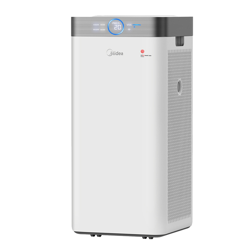 美的小巧机身空气净化器