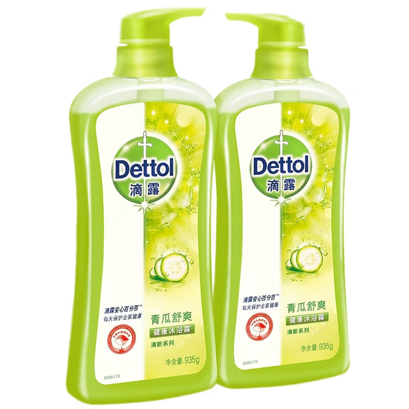 滴露 健康青瓜舒爽沐浴露
