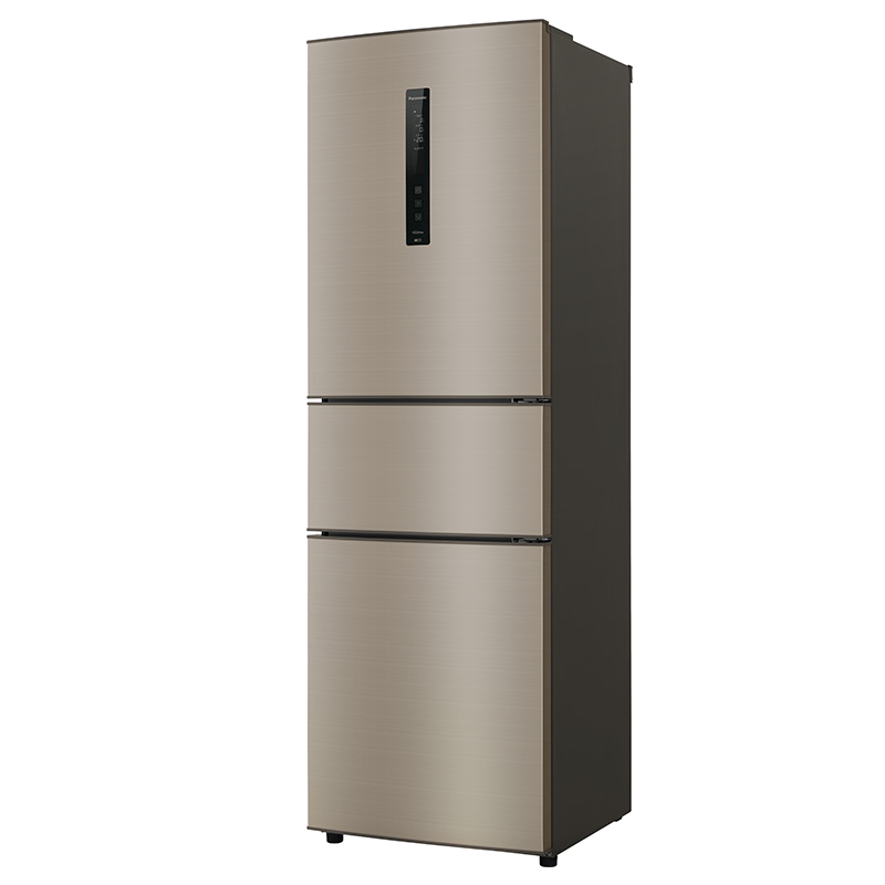 松下 三门无霜变频冰箱