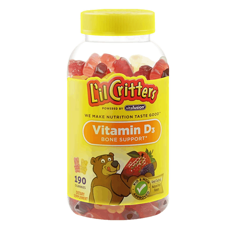 丽贵 维生素D3水果味软糖