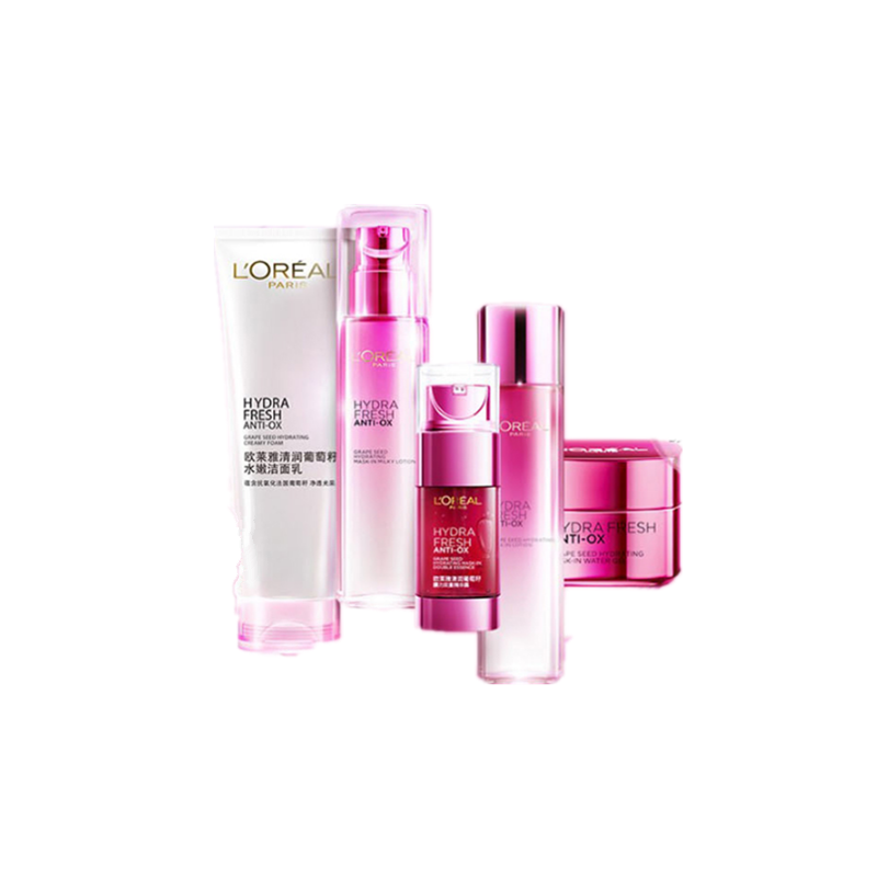 欧莱雅 清润葡萄籽护肤品套装