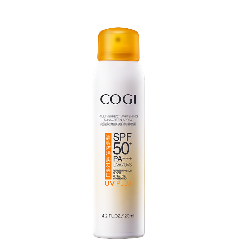 高姿 多效倍护美白防晒喷雾