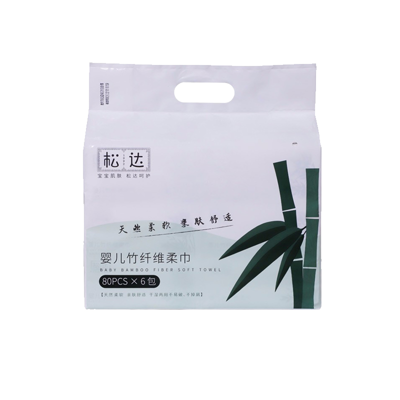 松达 竹纤维柔软亲肤婴儿湿巾
