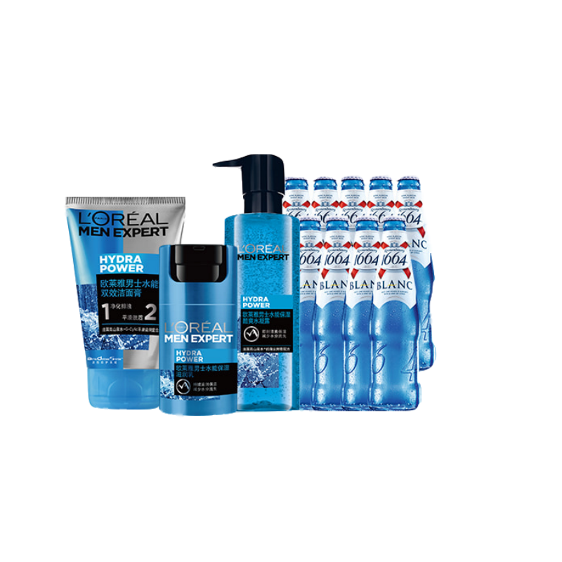 欧莱雅 焕白保湿肤套装