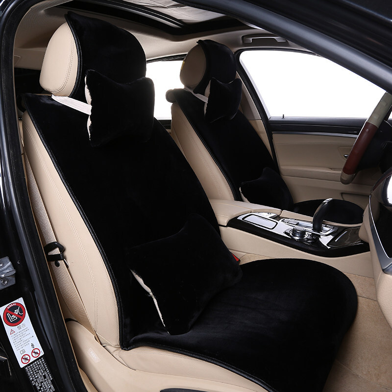 首赋 仿毛绒 汽车坐垫