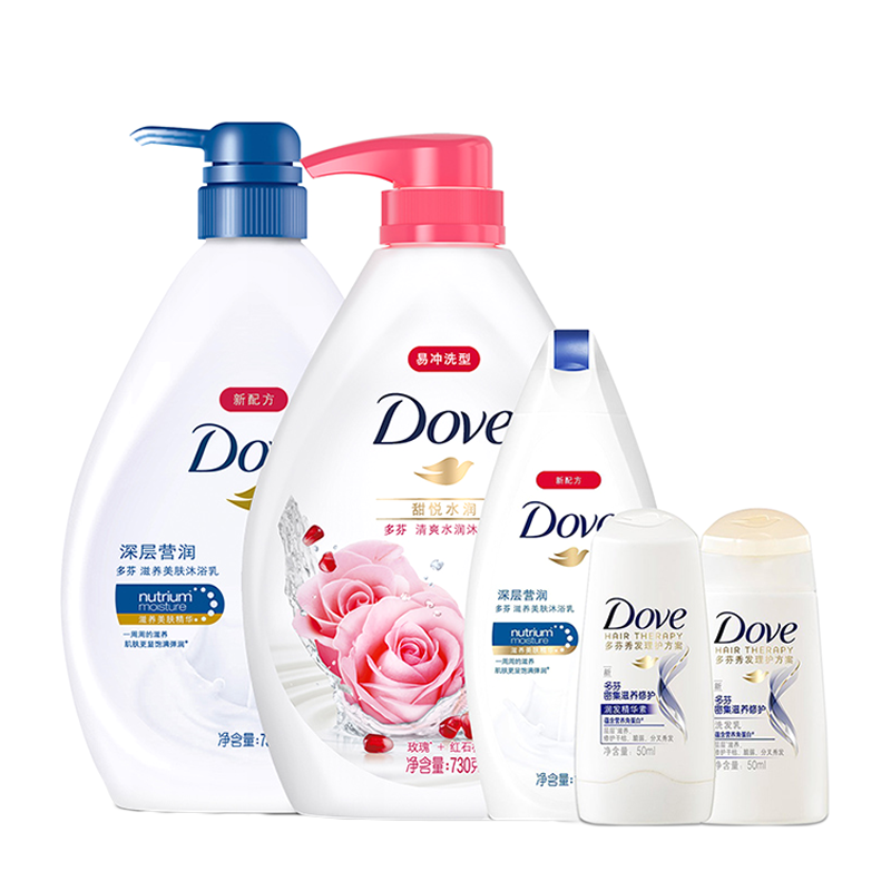 多芬 深层营润甜悦水润沐浴露