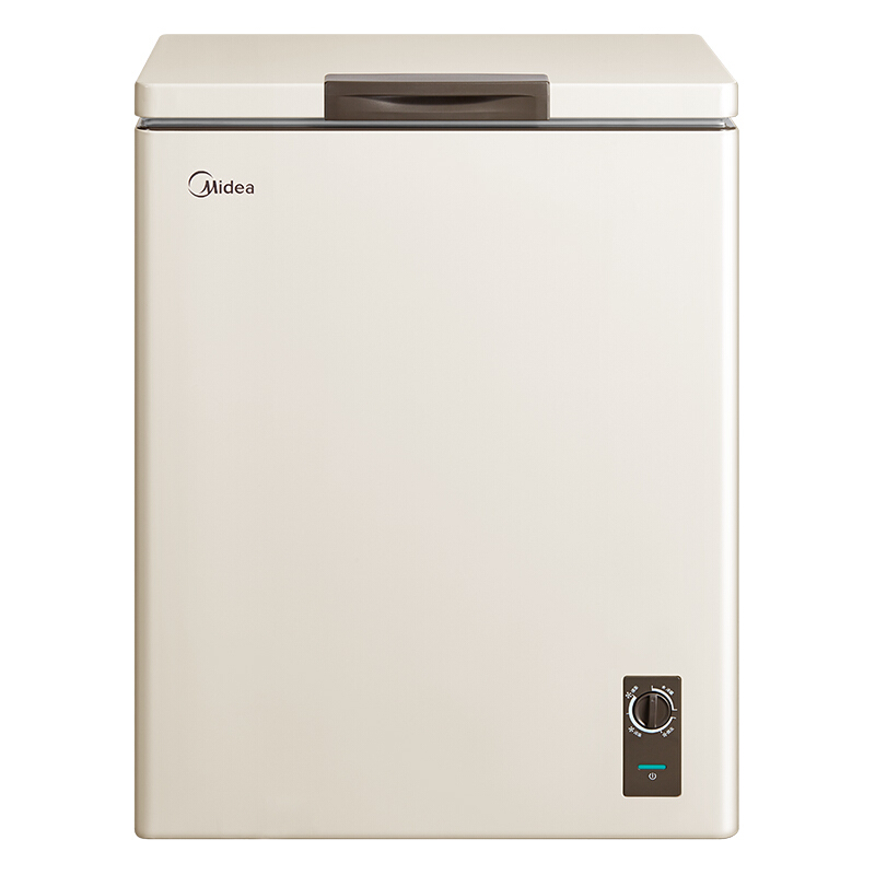 美的 顶开单温冰柜