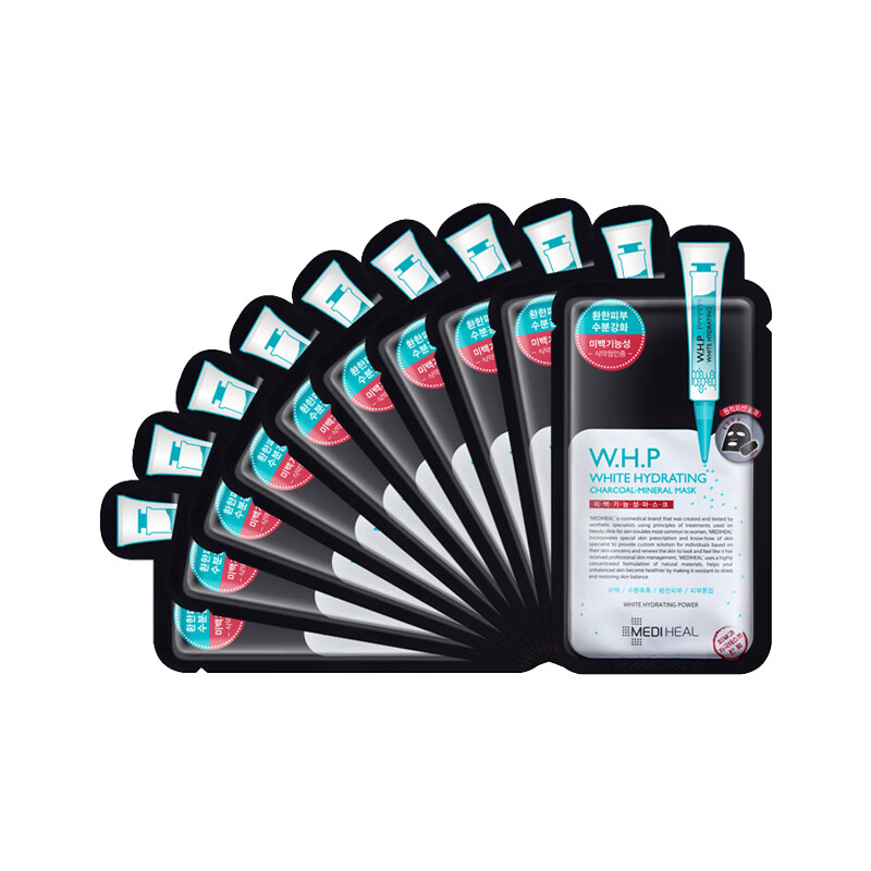 美迪惠尔 美白保湿黑炭面膜