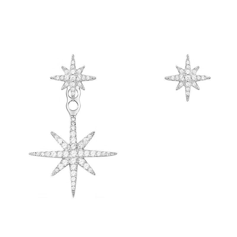 APM不对称星星耳环