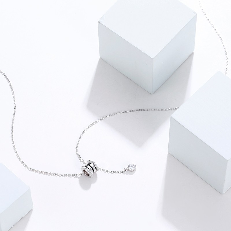 铂斐尔 小蛮腰纯银项链