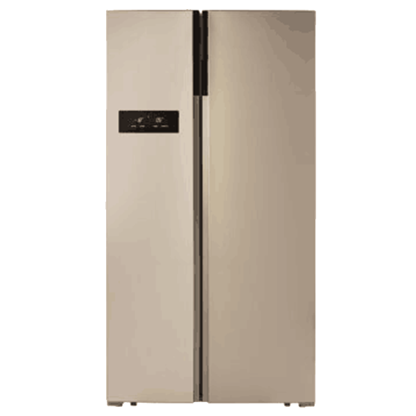 美的 大容量对开门冰箱