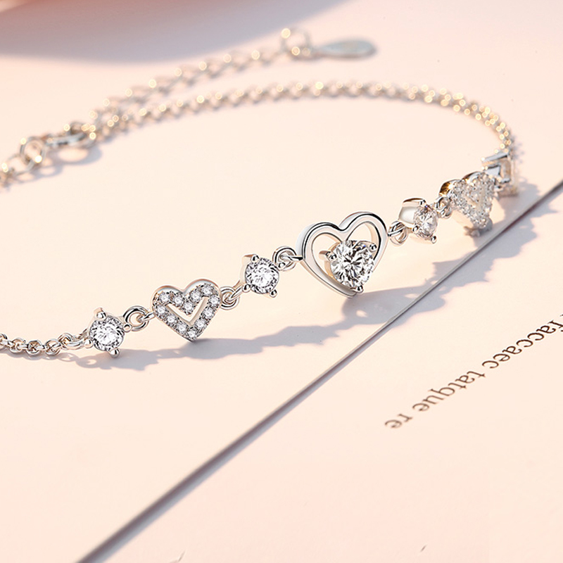 简丹 我心永恒银时尚手链