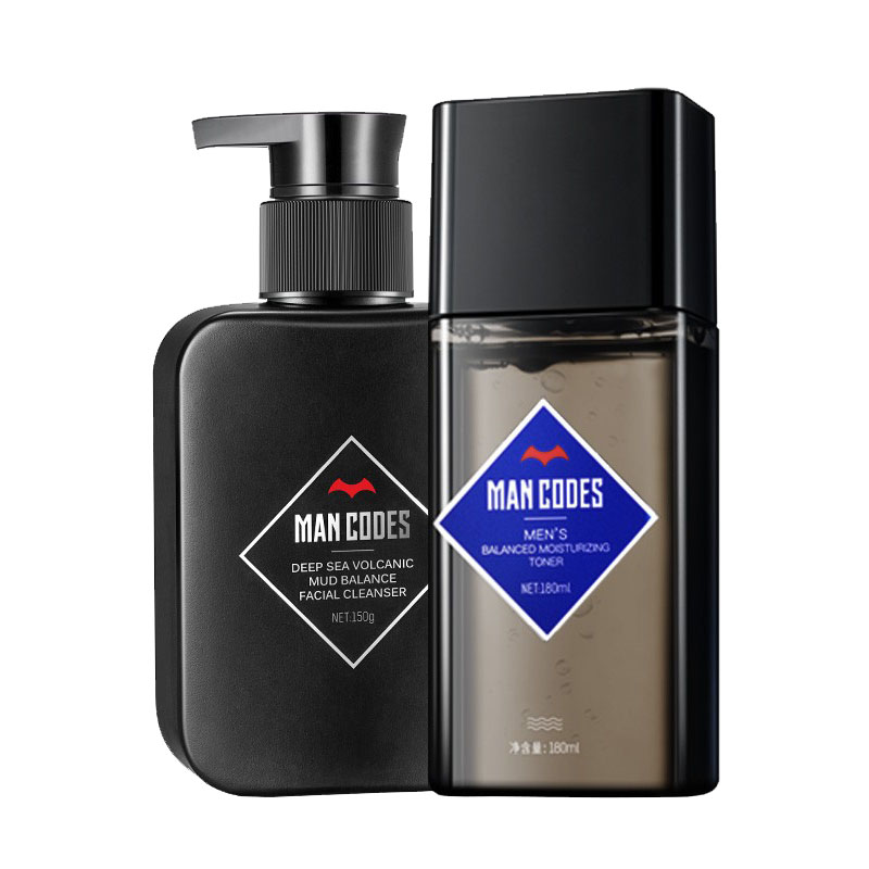 左颜右色 火山泥洗面奶套装