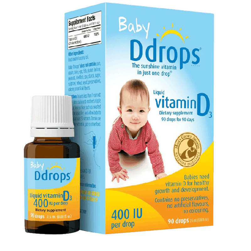 Ddrops宝宝维生素D3滴剂