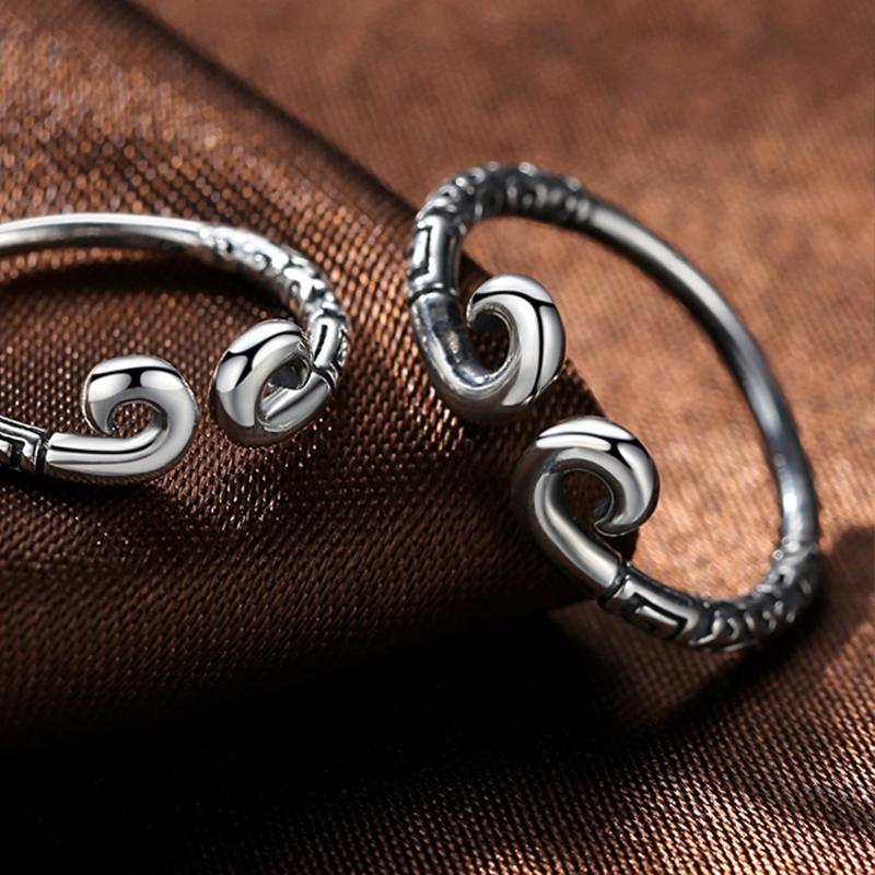 银千惠 紧箍咒情侣款开口戒指