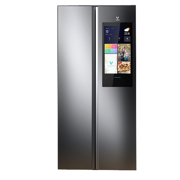 云米静音保鲜对开门冰箱