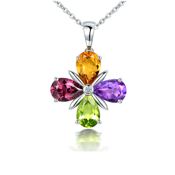 goodland彩色宝石项链