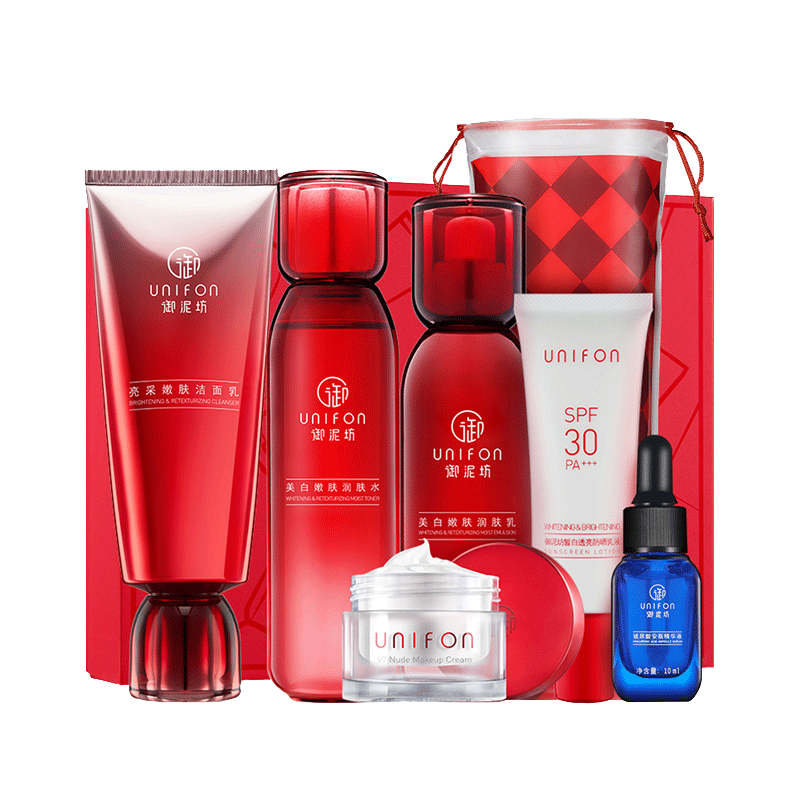 御泥坊 美白防晒套装