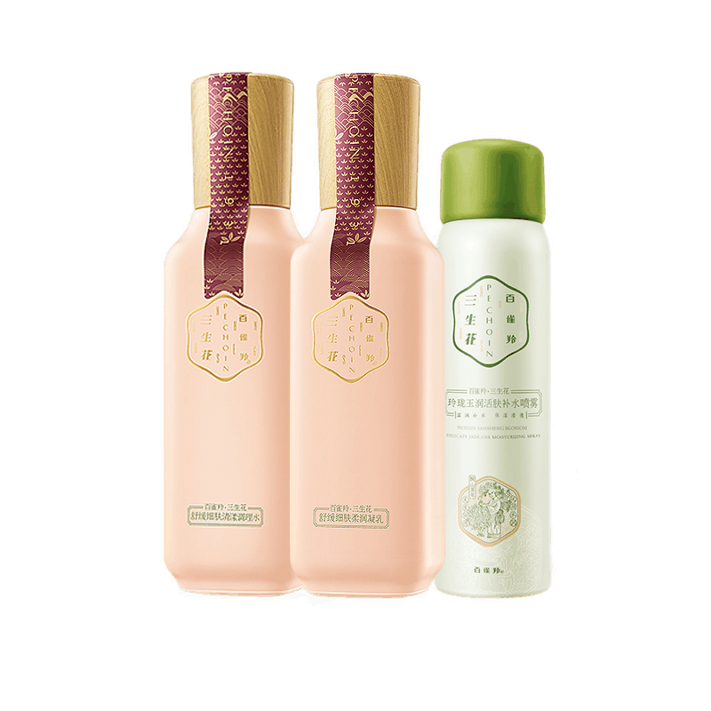 三生花 舒缓细肤补水护肤套装