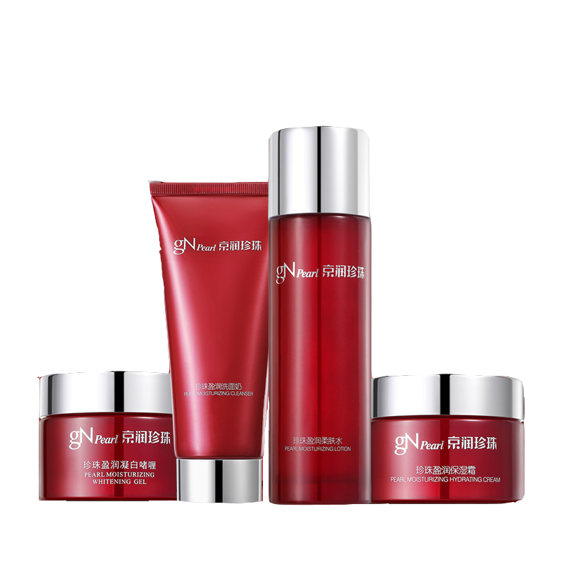 京润珍珠 恒润护肤套装4件