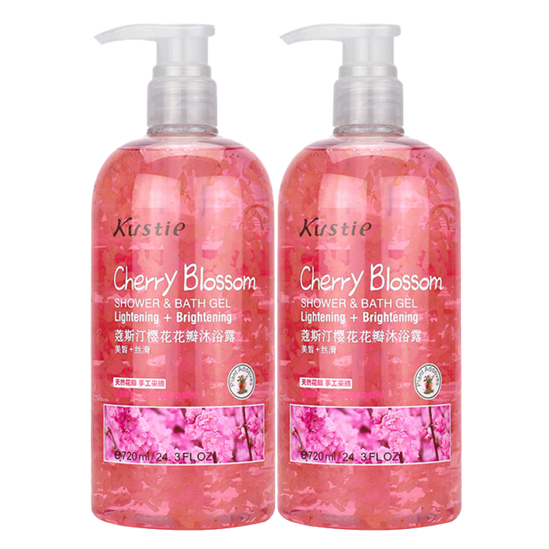 蔻斯汀 樱花花瓣沐浴露