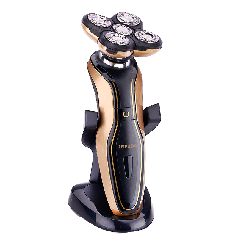 飞浦达多功能五刀头电动剃须刀