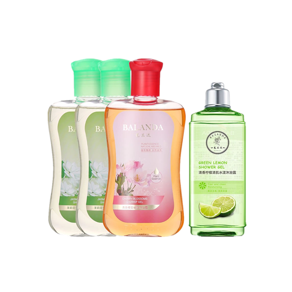 芭兰达 薄荷橄榄香水沐浴露套装