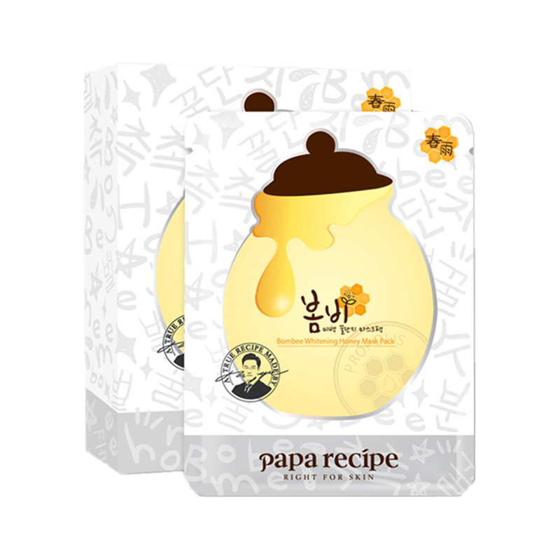 春雨 白嫩提亮补水面膜