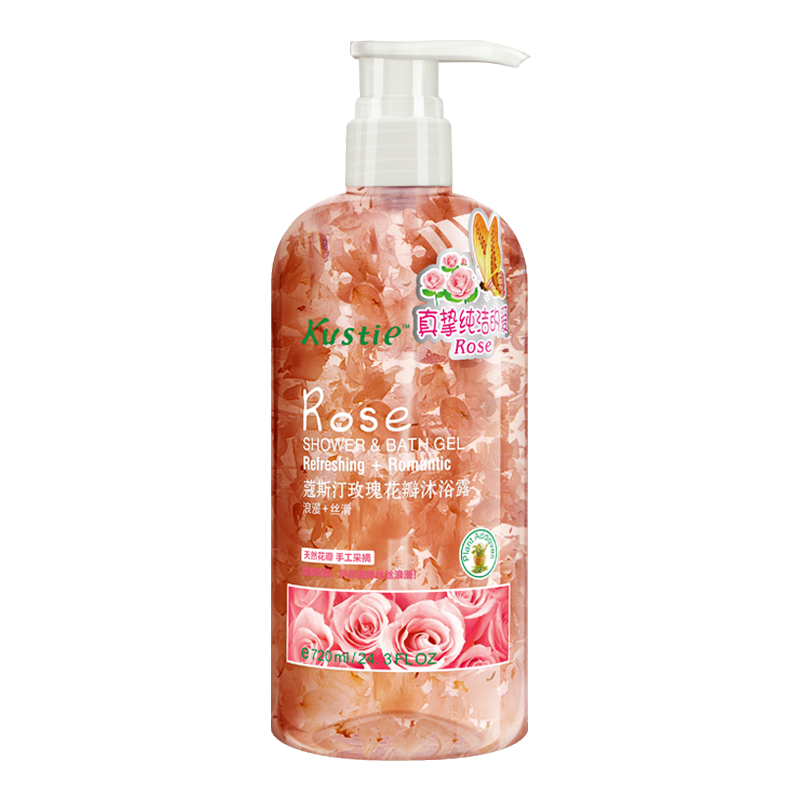 蔻斯汀 玫瑰系列沐浴露