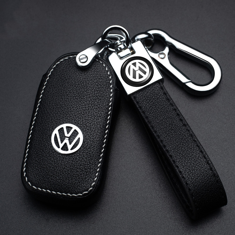 宜创 真皮套汽车钥匙扣