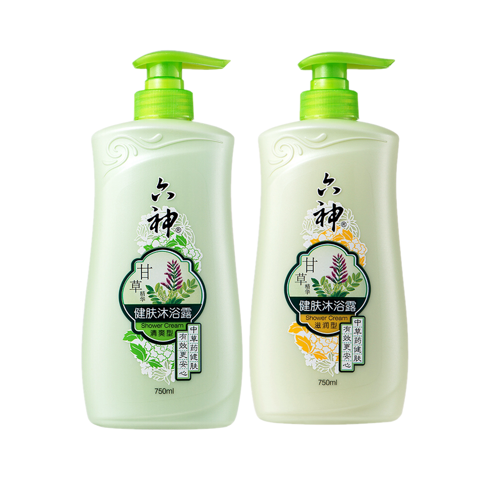 六神中草药精华沐浴露