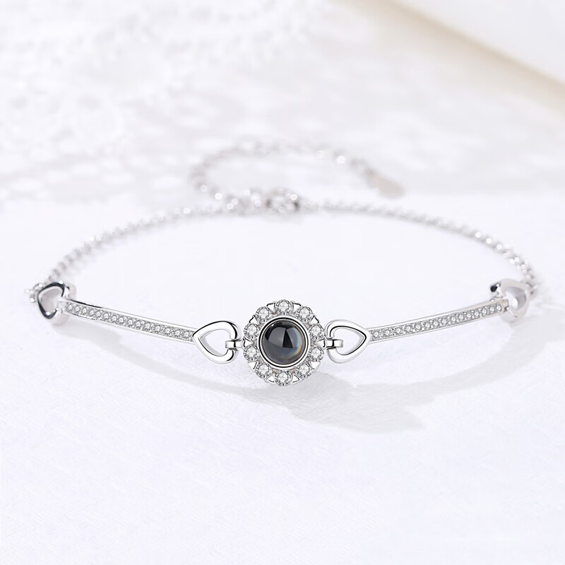 桑玛 精致银手链