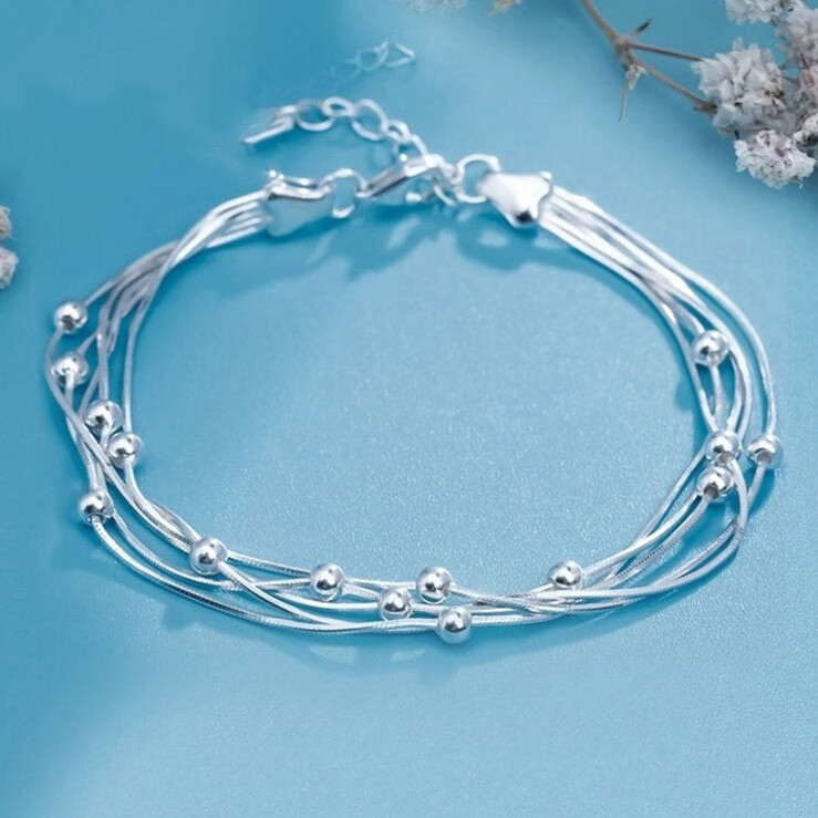 花影 时尚简约转运珠手链