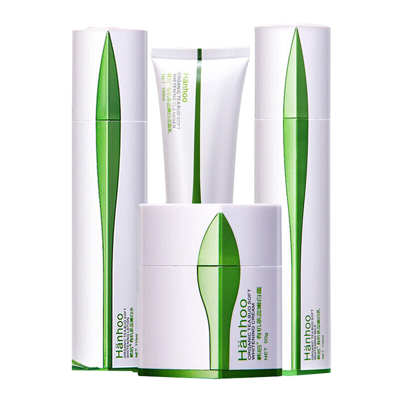 韩后茶蕊水嫩白护肤品套装