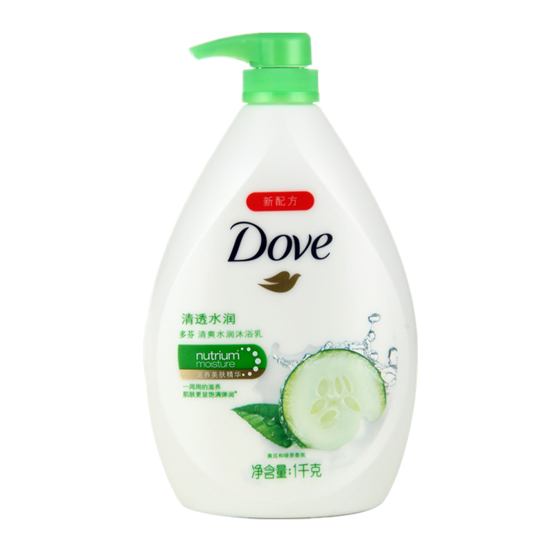 多芬美肤清透滋润保湿沐浴露