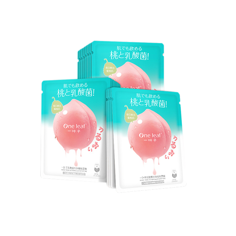 一叶子 蜜桃乳酸菌面膜