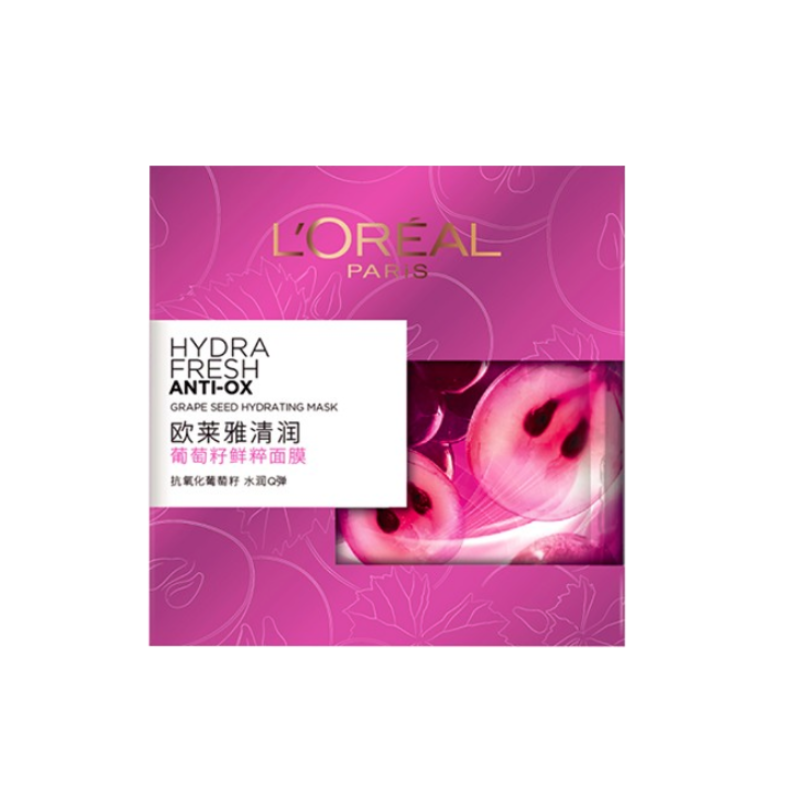 欧莱雅 清润温和面膜