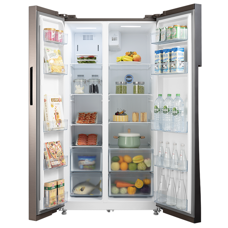 美的541升一级能效冰箱