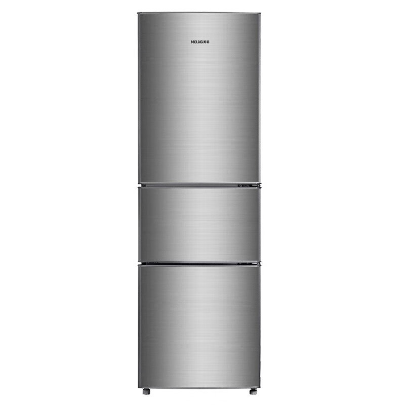 美菱 中门软冷冻三门冰箱