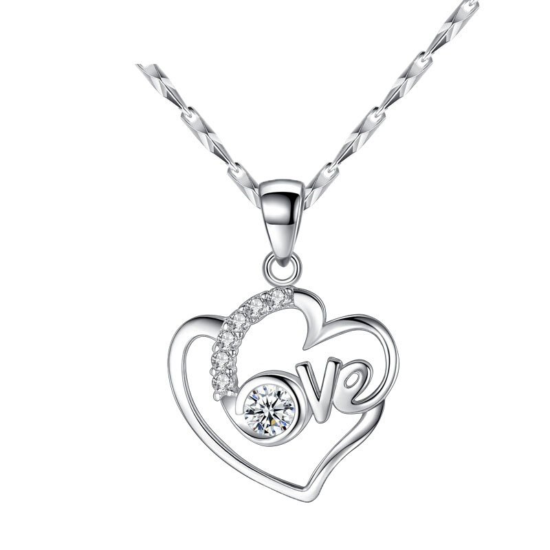 法蔻 银材质浪漫项链