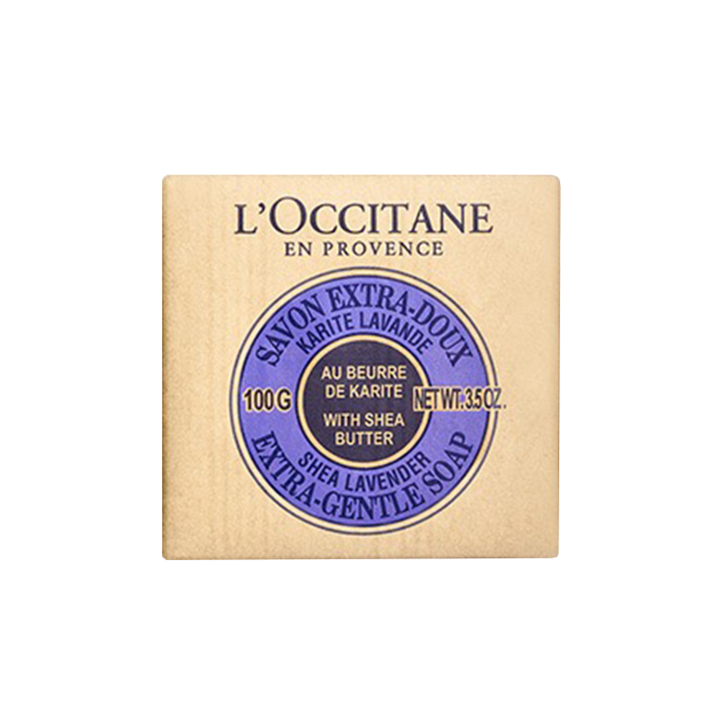 欧舒丹 乳木果薰衣草味沐浴皂