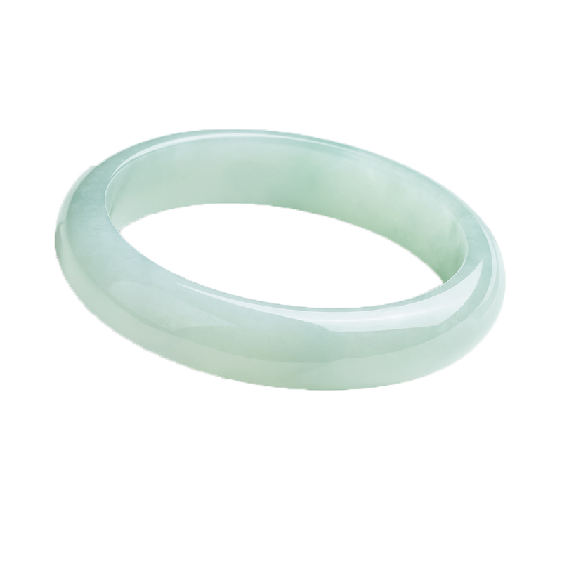 碧玉尊 冰糯种翡翠手镯