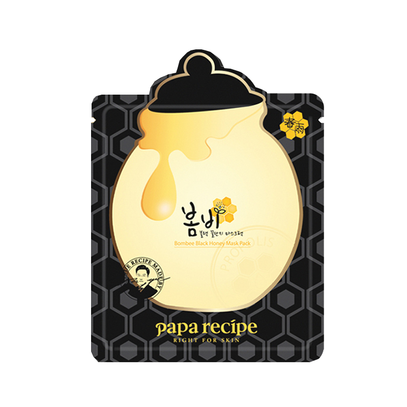 春雨 黑色卢卡蜂蜜面膜