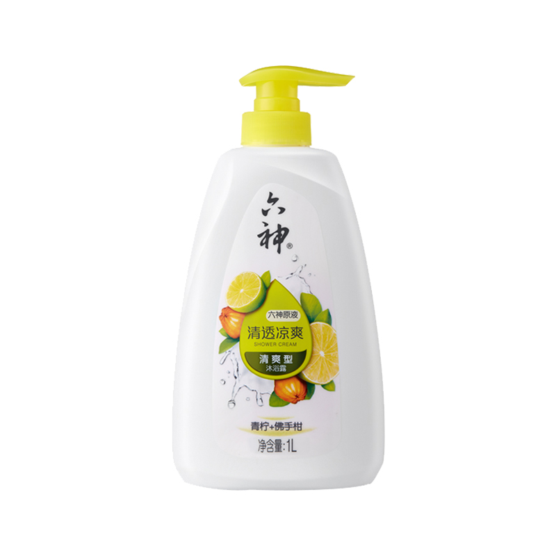 六神 青柠加佛手柑清爽沐浴露