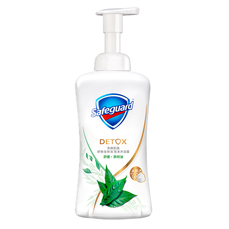 舒肤佳 茶树油排浊小气泡沐浴露