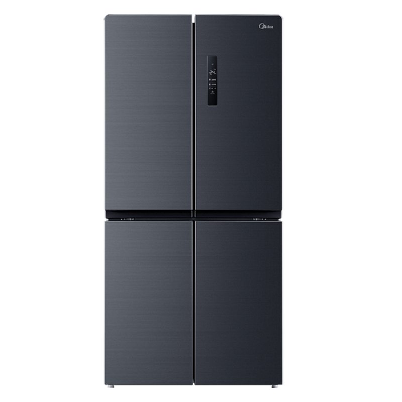 美的 莫兰迪灰智控冰箱