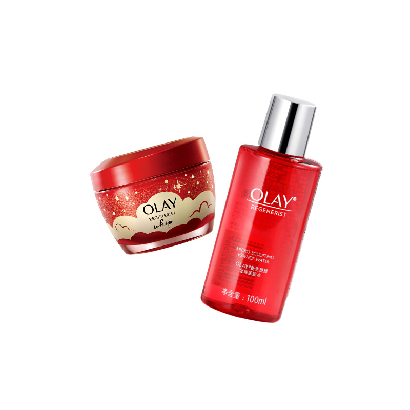 玉兰油 新生塑颜大红瓶水乳套装